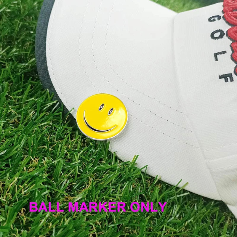 Custom logo Iron Golf Ball Marker with  Magnetic Hat Clip Accessory for Golfers Golf Club & Multi-Function Golf Gifts