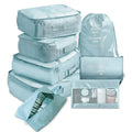 Hot Selling 8Pcs/Set Travel Storage Bag for Clothes Luggage Packing Cube Organizer Suitcase