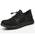 Breathable Anti  slip  Anti Smash Anti Puncture Men Safety Shoes Lightweight PVC
