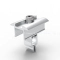 Universal Quick Installation Solar Panel Roof Mounting Rail With Adjustable Mid/End Clamps