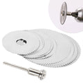 High-speed Steel Round Mini Saw Blade Micro Woodworking Metal Cutting Blade Electric Motorcycle Machine Grade Machining Tool