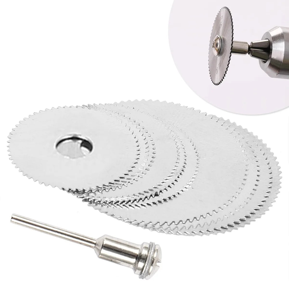 High-speed Steel Round Mini Saw Blade Micro Woodworking Metal Cutting Blade Electric Motorcycle Machine Grade Machining Tool