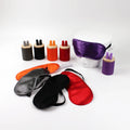 Direct Factory Sale Night Eye Health 3-Piece Breathable Travel Kit Personalised Satin Silk Eye Mask