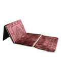 Portable Folding Prayer Rug Custom Memory Foam Islam Prayer Mat Soft Anti-slip Travel Rug for Muslim Worship Gift