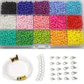15-color  Line Custom 3mm Seed Bead Set Handmade Non-fading Glass Bead