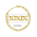 Fashion 5.0mm Mariner Chain Link Bracelets Wholesale Jewelry Genuine 14K Gold Filled Bracelets & Bangles for Woman