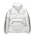 Wholesale Winter Outdoor Outwear Big Size Men's Down Jacket Thickened Jacket Black Quilted Down Coat