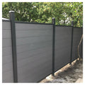 Wood Plastic Decorative Garden Fence Wood Plastics Composite Fencing Wpc Fence 6ft*6ft