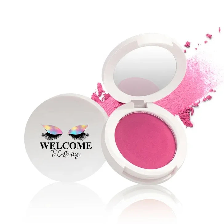 High Pigment Magic Pressed Blusher Long-lasting Colorful Makeup Blush Matte Face Cheek Powder Palette