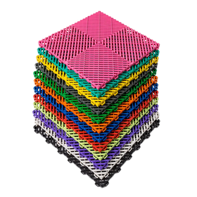 Top Qualified PP Floor Tiles Plastic Flooring Mats Customized Garage Floor Tiles PVC Flexible Garage Manufacturer in China