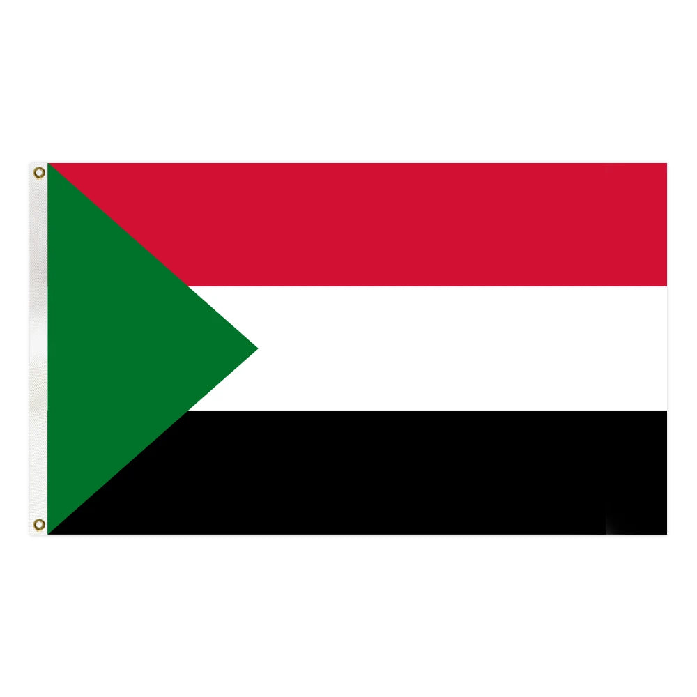 3X5FT Factory Made Sudan Flags All Different Countries Professional National Flag Sudan Flag