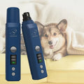 New Innovation 9500 RPM Professional Rechargeable Portable Electric Cat Nail Trimmer Dog Nail Grinder With Led Light for Pet