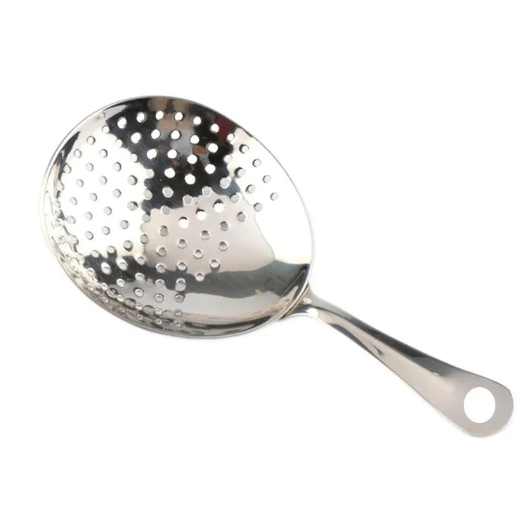 Stainless Steel Multifunctional Mixer Ice Filter Ice Colander Stirring Spoon Bar Tool Strainer