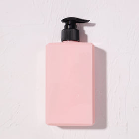 Wholesale 8 oz Pink Plastic Cosmetic Container for Hair Oil Hand Soap Shampoo Bottle Pump Multi-Use for Face Cream Lotion