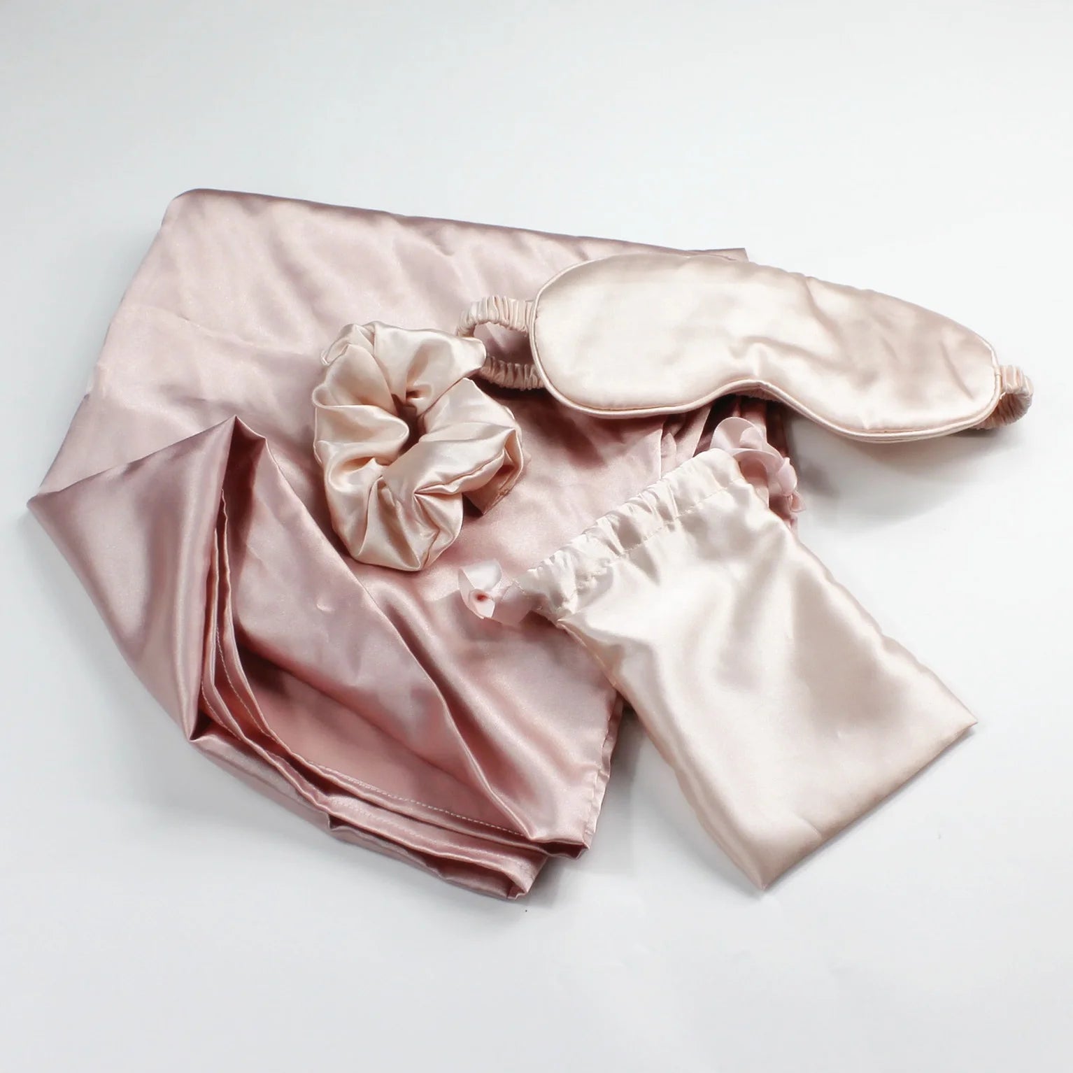 EASETRIP Silk Pillow Eye Mask Set Silk Eyemask Custom Satin Sleepmask Silk Pillow case and Eye Mask for Spa Gifts