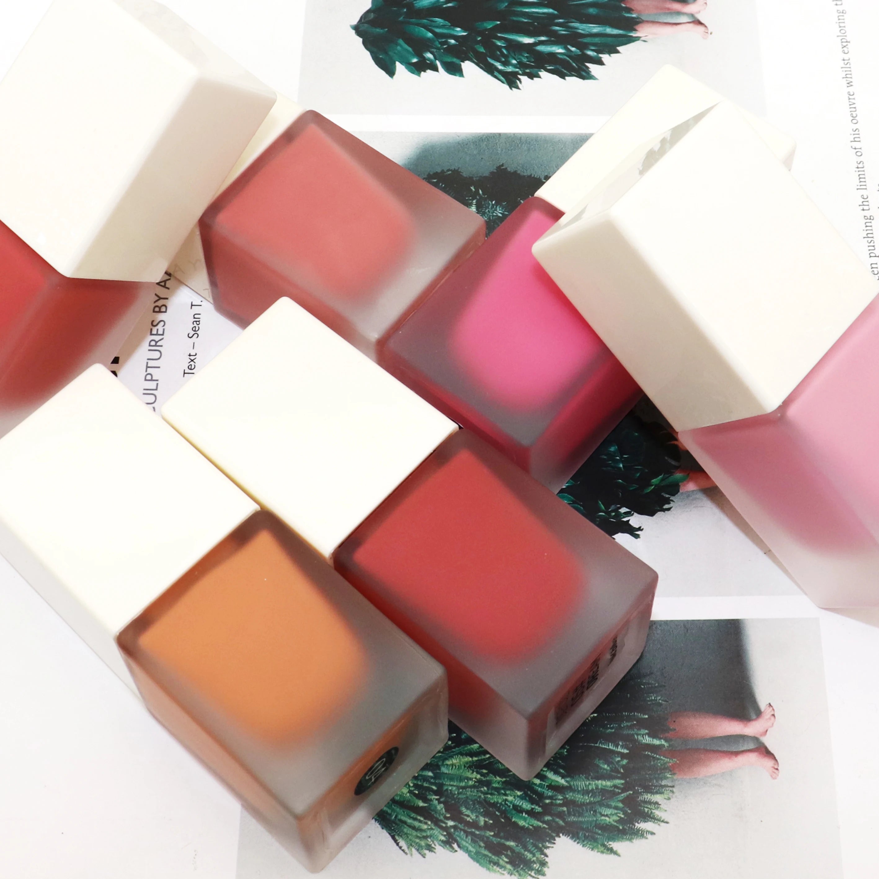 Low Price Single Makeup Nude Blush OEM Private Label Blusher Creamy Liquid Blush