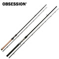 OBSESSION Freshwater Fishing Rod Casthing Overhead Snakehead Rod Hard Insulated Handle Catfish Tackle Reservoir Heavy Duty