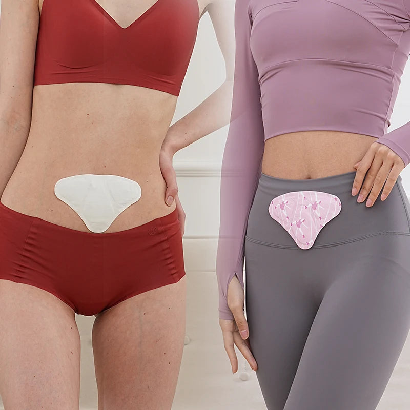 Nonwoven Menstrual Girls Body Warmer Heat Patch