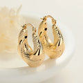 Fashion Jewelry Earrings Elegant Zircon Colored Drop Earrings 18K Gold-Plated Alloy Women'S Jewelry