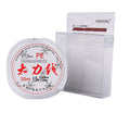 SNEDA Fishing Line PE 4 Strands 20m 36.3kg Max Drag Braided Line Teeth's Nemesis Durable Braided  White & Gray