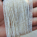 AA Grade Mimi Freshwater Pearl 100% Wholesome 2-3mm White Potato Shape Loose Natural Pearls Wholesale