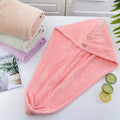 Double Layer Hair Towel Twist Women's Soft Hair Dryer Anti Frizz Hair Turban Ultra Soft Super Absorbent Quick Drying Wrap Towels
