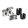 Custom Vertical Pillar Fix Cross Clamp Shaft Support Rod Fix Bracket Connect Aluminum Block