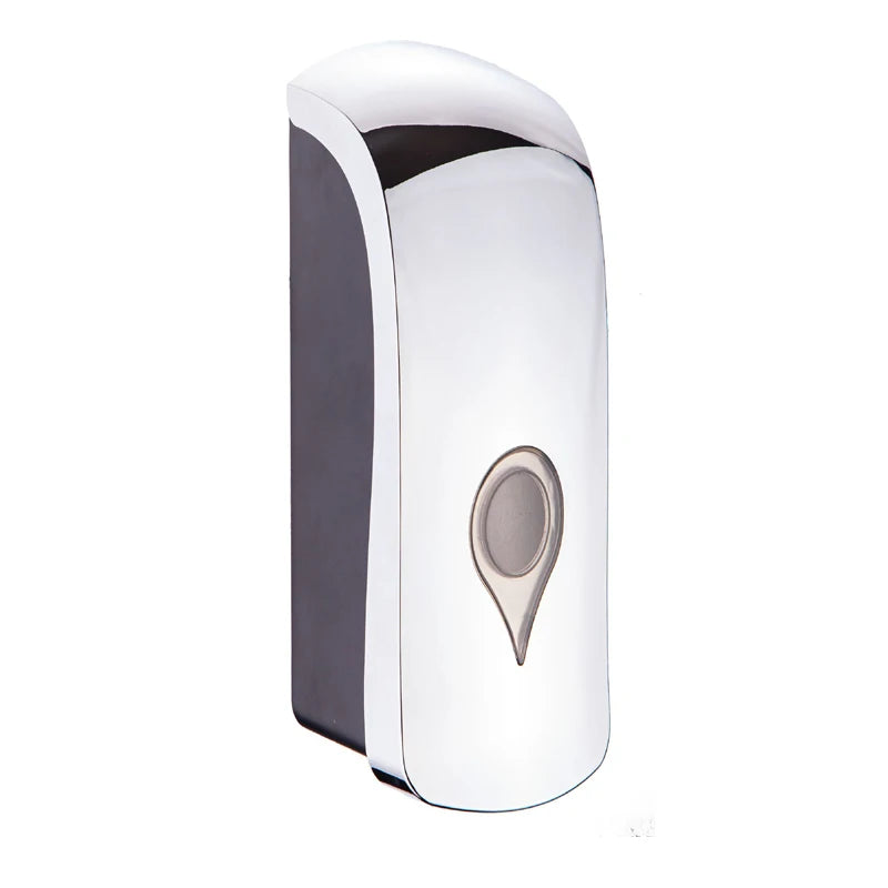 Electroplating Color Plastic Soap Dispenser Liquid Anti Clogging Smooth Manual Modern Design for Hotel Bathroom