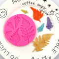 Factory Wholesale 3D Saffron Leafs Cake Silicon Fondant Mold for Baking and Model Decoration Silicone