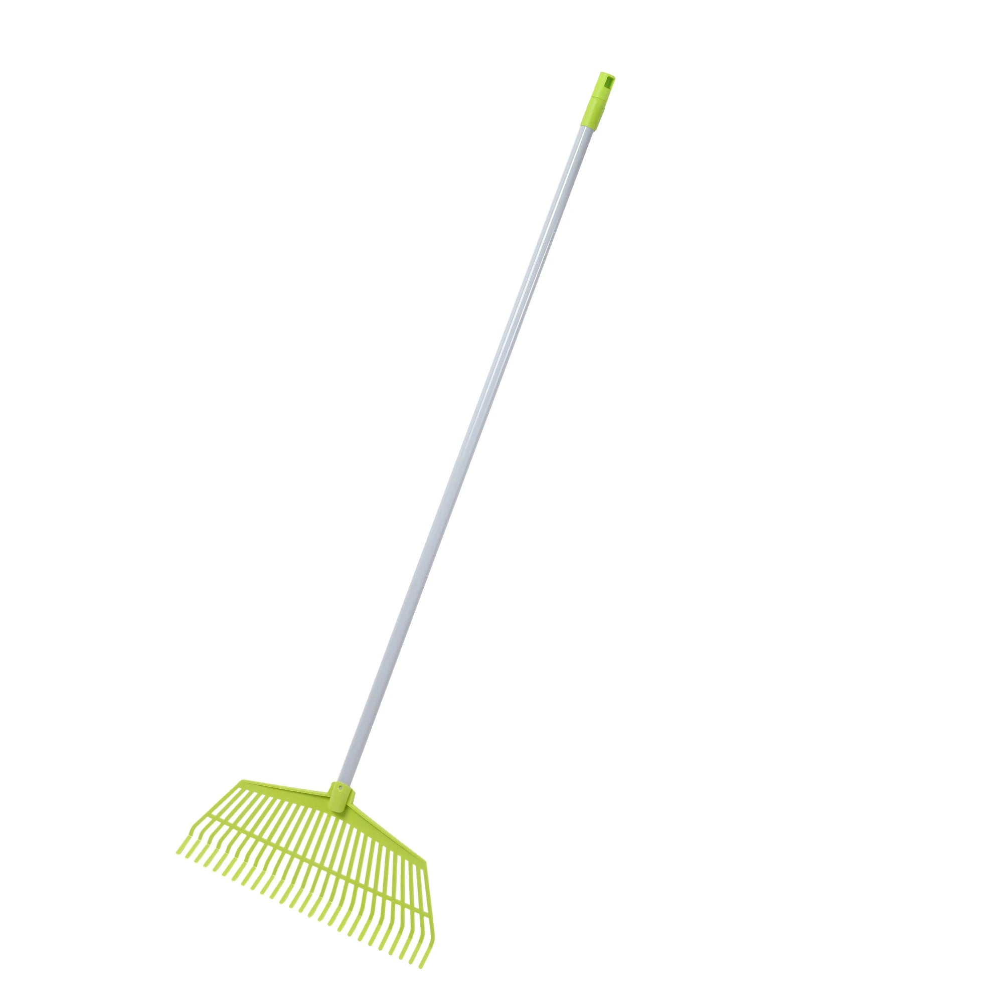 High Quality Customizable OEM Garden Hand Tools Outdoor Plastic Handle Grass Harrow Lawn Rake Leaf Grabber Rake