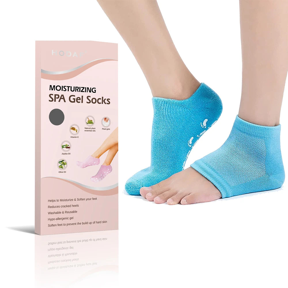 Hot Sale Open Toe Gel Heel Socks for Moisturizing Cracked Heels Beauty & Personal Care Product