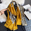 Luxury Brand Summer Women Scarf Imitation Silk Scarves Female Shawl Foulard Beach Cover Wrap Prints Bandana Ladies Pareo Muffler