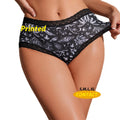 Wholesale Mid-Waist Women's Underwear Sexy Lace Panties Breathable Seamless Briefs
