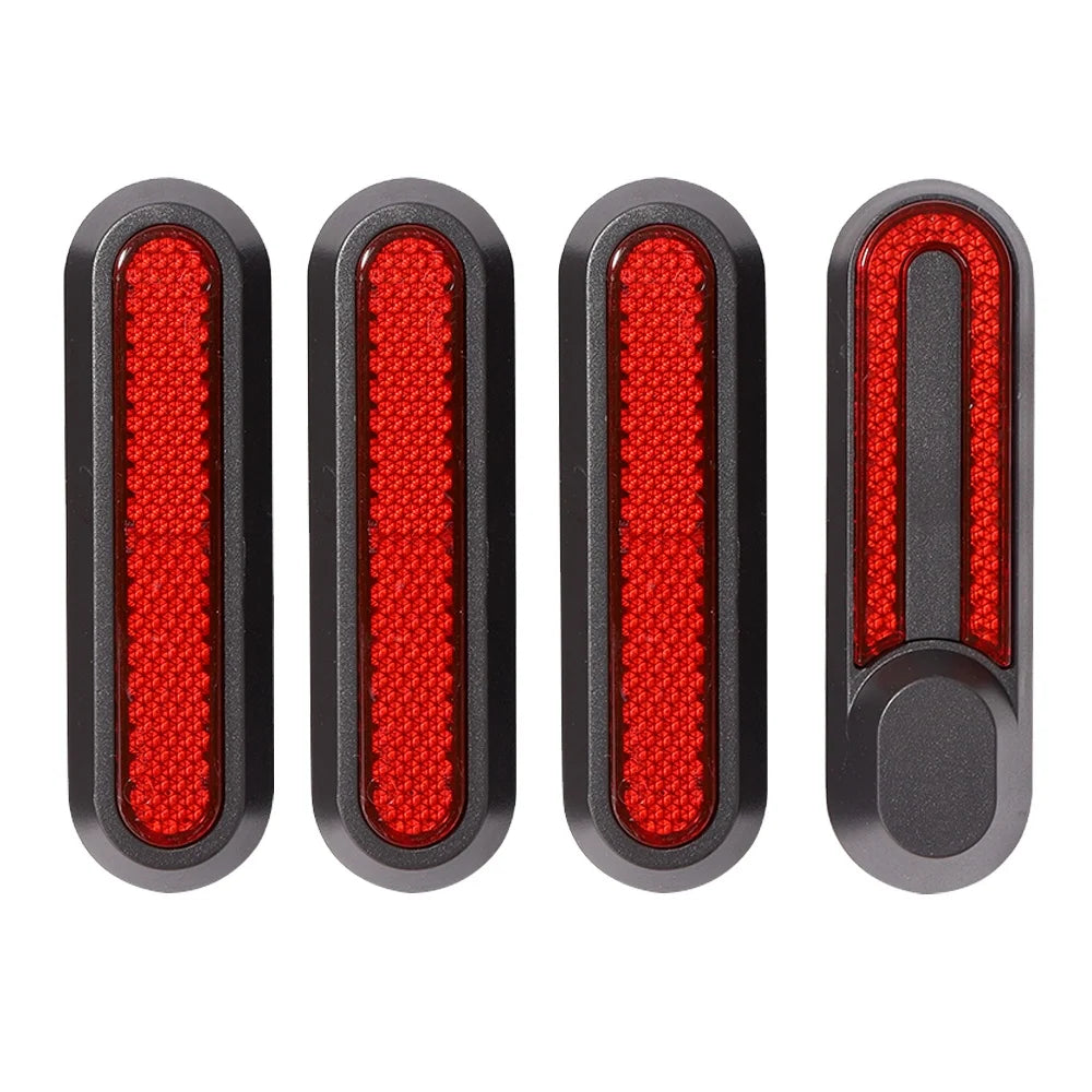 Superbsail Front and Rear Wheel Plastic Cover for Xiaomi M365 Pro2 1s Mi3 Electric Scooter Reflective Sticker Safety Driving