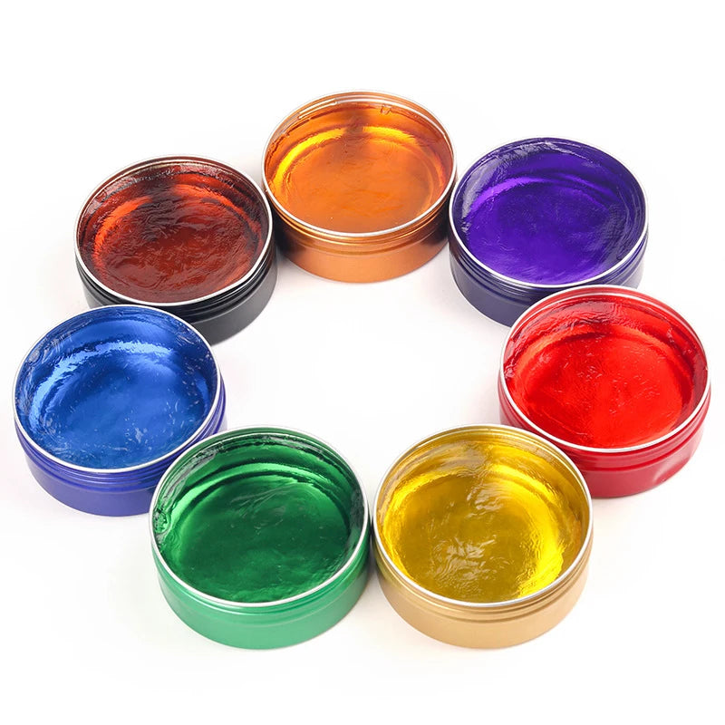 Low MOQ Private Label Style Pomade Gel Men Hair Wax for Hair