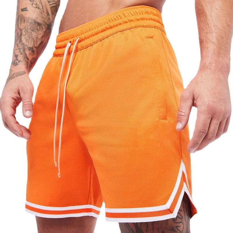Wholesale Fashion Sport Running Quick Dry Shorts Custom Mens Mesh Basketball Shorts Mens Gym Shorts