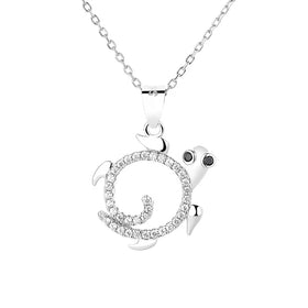 Wholesale Jewelry Pendant 925 Silver Snail Pendant Necklace