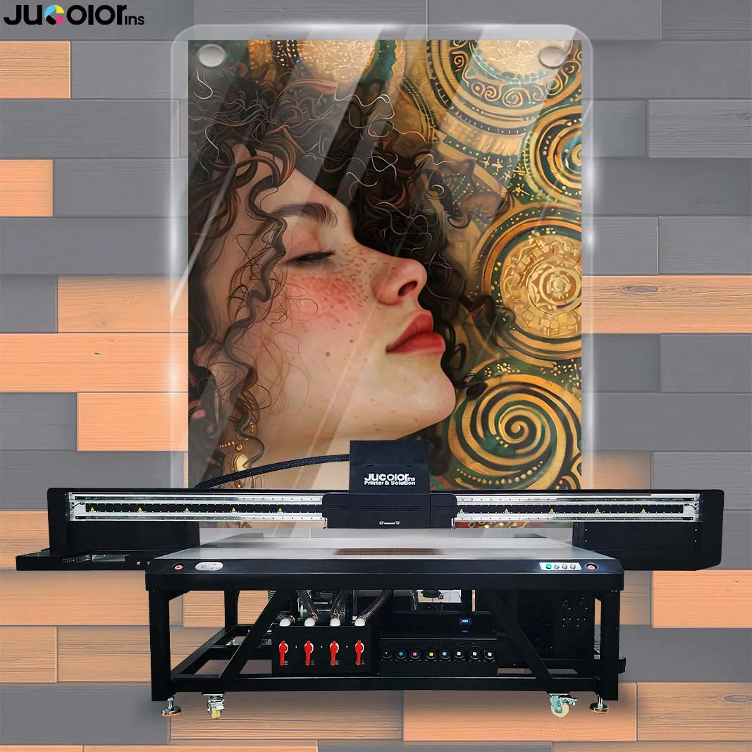 Jucolor Large Print Format Uv 2513 Flatbed Printer 4ft by 8ft With Ricoh Gen5 Gen6 Head Fast Speed UV Printer