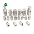 CS 1/4" Stainless Steel Flat Fan Nozzle with BSPT Thread Small to Large Flow Rate Model H-VV for Cleaning