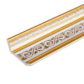 The Popular Gold PVC Living Room Background Wall Decoration and Ceiling Corner Line Shape in Europe