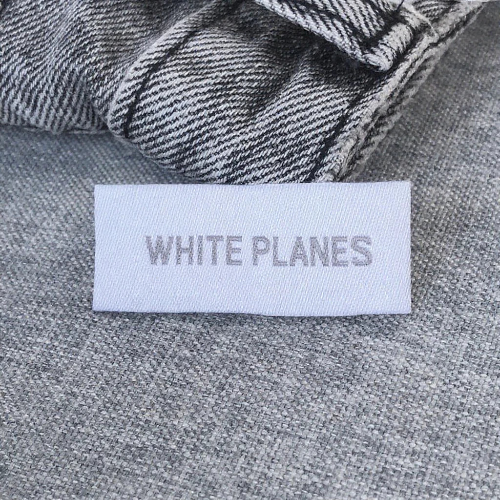High Definition Luxury Damask Fabric Garment Heat Cut  Private Woven Label for Clothing