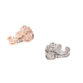 Couple Ring Female Crown Two in One Vibrato With Projection Index Finger