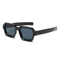 BL-s23248 New Straight Leg Sunglasses Double Color Temple Personality Sun Glasses for Men and Women