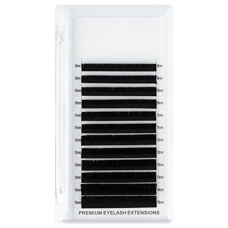 Song Lashes Eyelash Extension Ellipse Flat Root Soft Split Tips Double Tips Flat Lashes