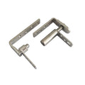 Heavy Duty Cheap Price Toilet Hardware Accessories Adjustable Right Left 304SS Toilet Door Spring Hinges for Public Toilets