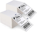 In Stock A6 Waybill Sticker Direct Thermal Sticker Fanfold Shipping Label 100x150mm Water-Proof Thermal Label Free Sample