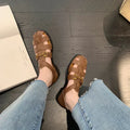 2023 Lady Non-slip Comfortable Flat Shoes New Styles Quality Leather Summer Leather Sandals for Women