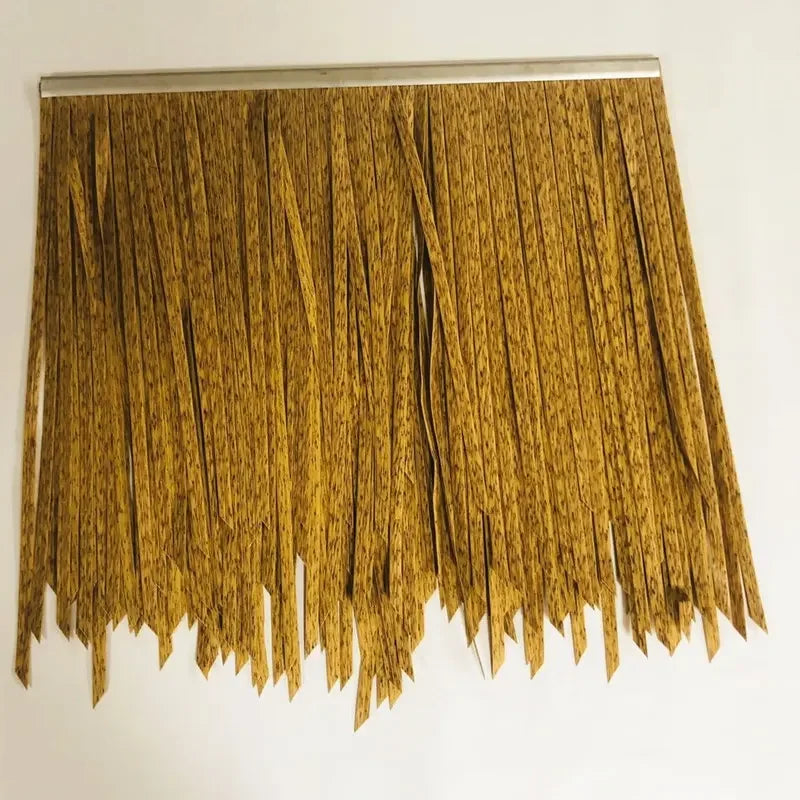 PVC PE  Prova De Fogo Simulado Palha Artificial Palma Palha Telhado De Palha  Material De Cobertura