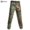 HAN WILD Tactical Pants Uniform Hiking Pants Cargo Pants With Knee Pads