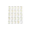 Feng Shui Natural Decoration Stones Engraved Semi-precious Rune Stone for Divination